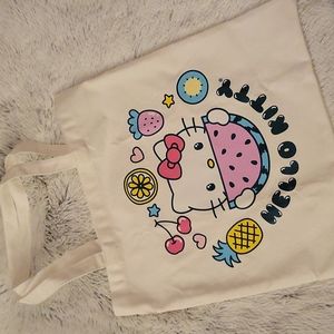 Hello kitty tote bag